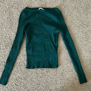 Abercrombie and Fitch emerald sweater top size small